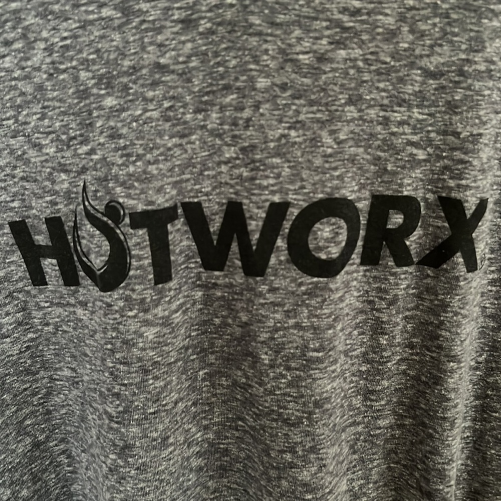 Hotworx XXL grey thin hoodie